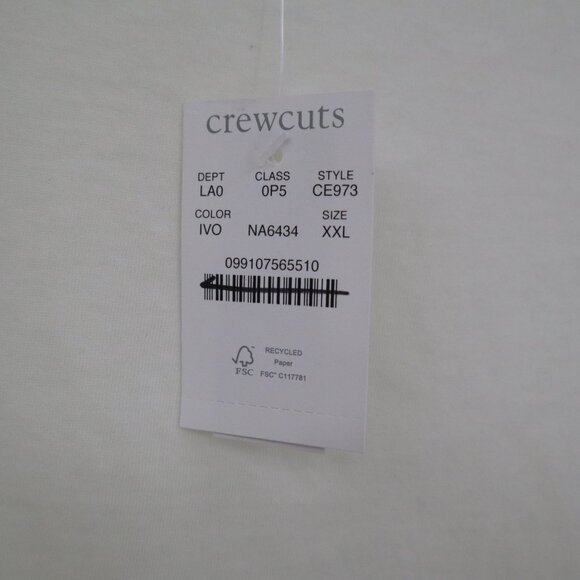 Crewcuts Organza T-Shirt Girl XXL(14-15) Ivory Twee Special Occasion Holiday NWT - Picture 12 of 16